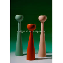 Wooden Regular Candle Holder Set
